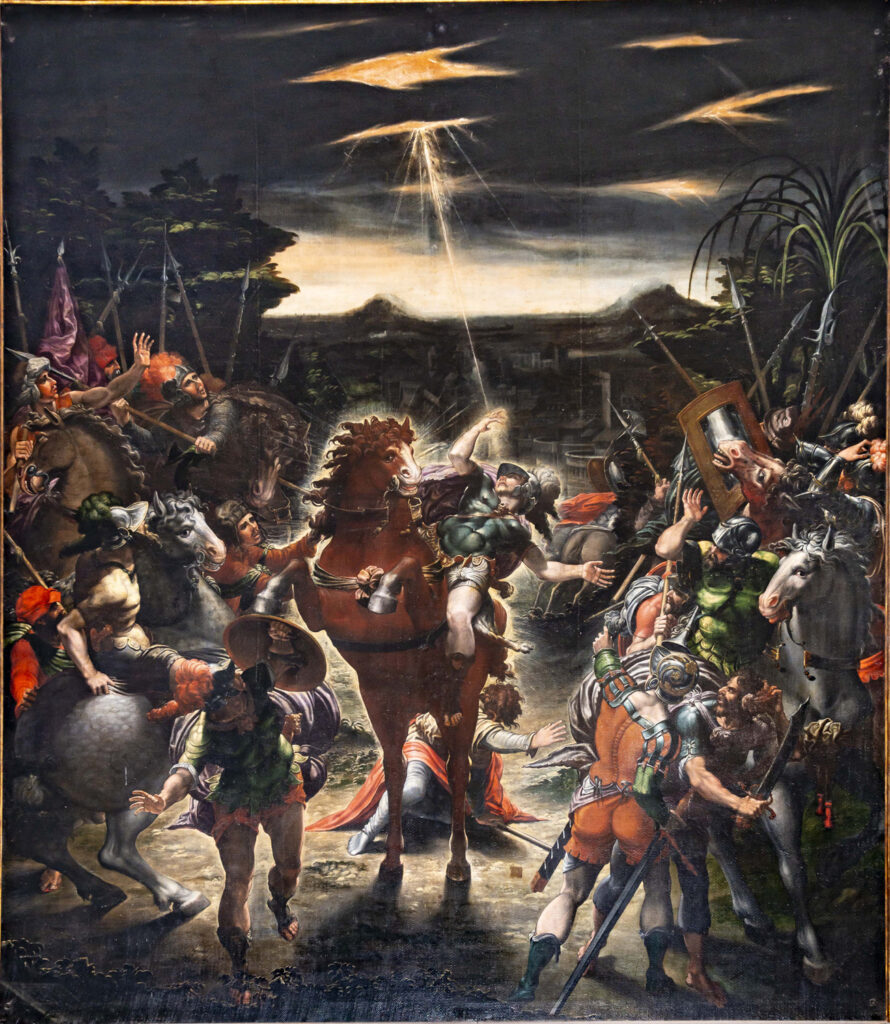 Domenico Carnevali, Conversione di San Paolo, 1564