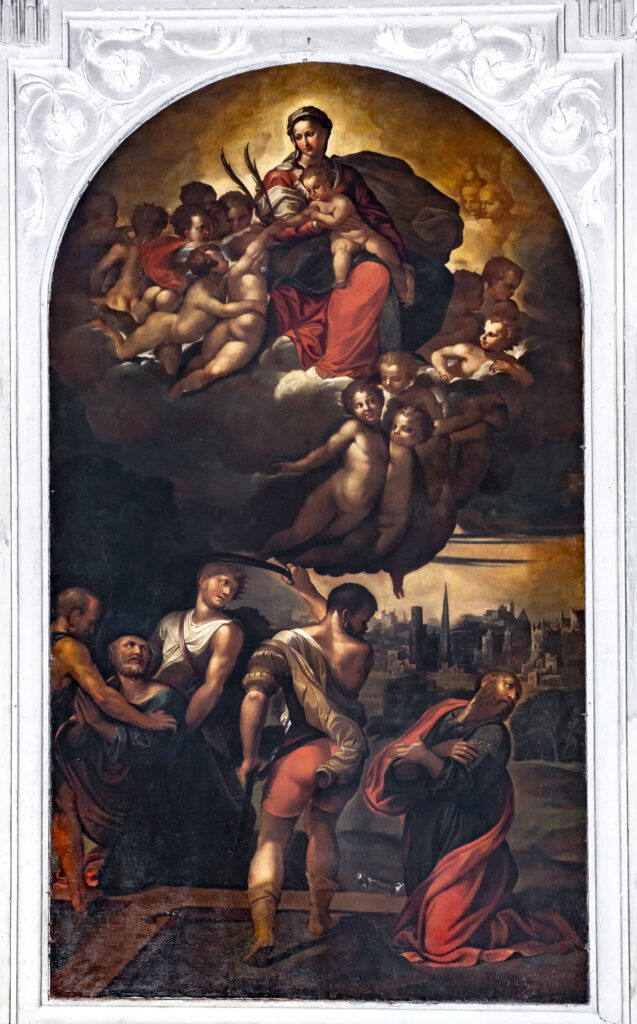 Francesco Stringa, Martirio dei santi Pietro e Paolo